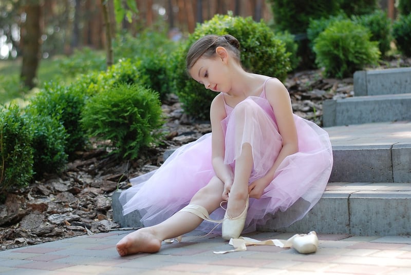 Ballerina in performance